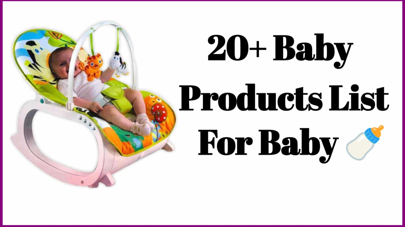 20 Essentional New Born Baby Products list In 2024-25