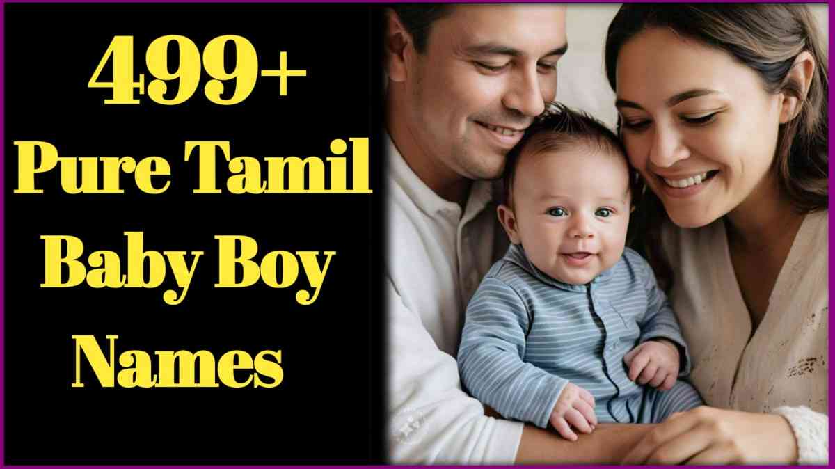 Pure Tamil Baby Boy Names